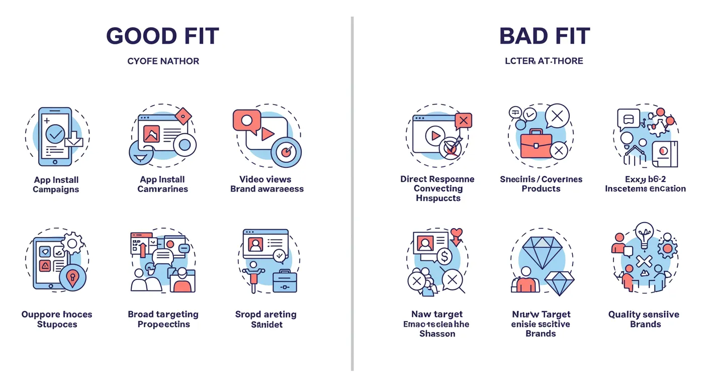 Good Fit vs Bad Fit for Audience Network
