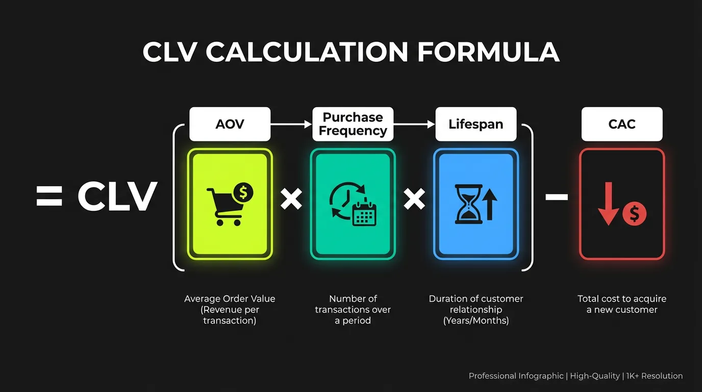 CLV Calculation Formula