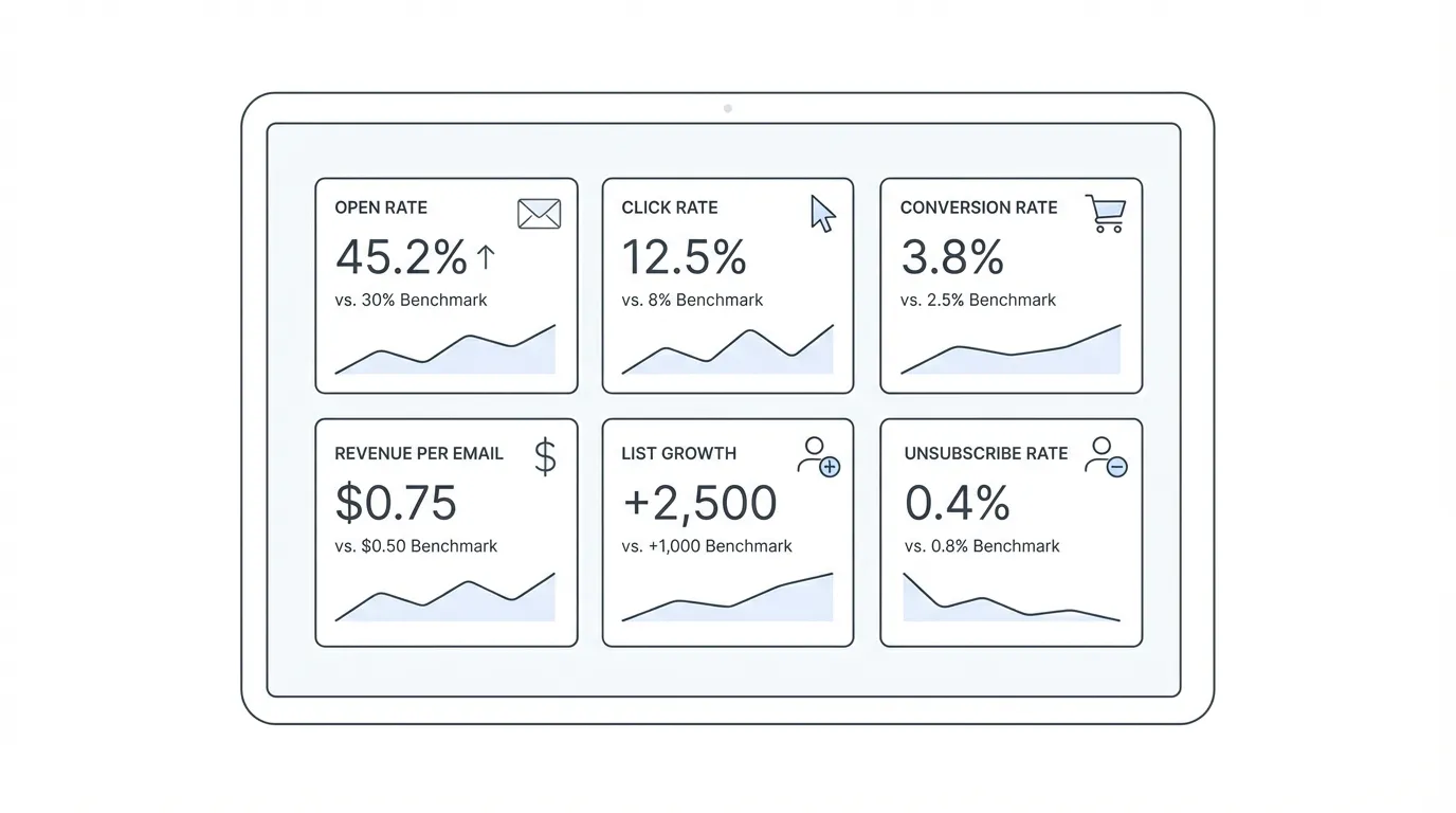 Email Metrics Dashboard