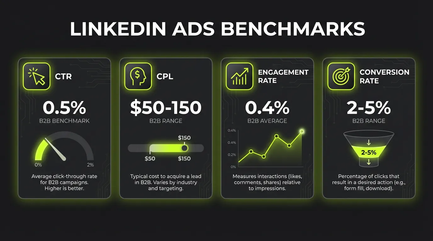 LinkedIn Metrics Dashboard