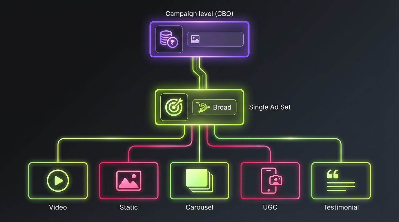 Optimal Campaign Structure for Andromeda