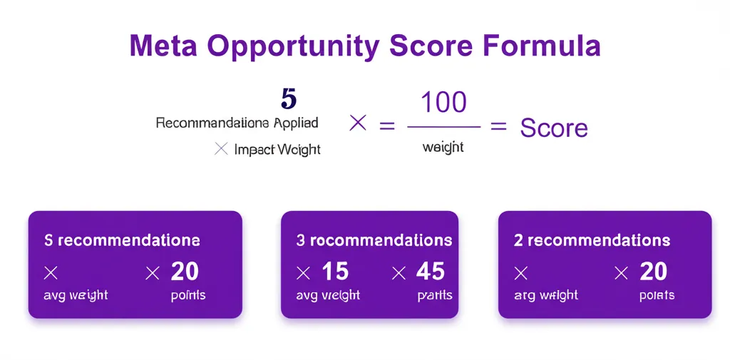 Meta Opportunity Score Formula