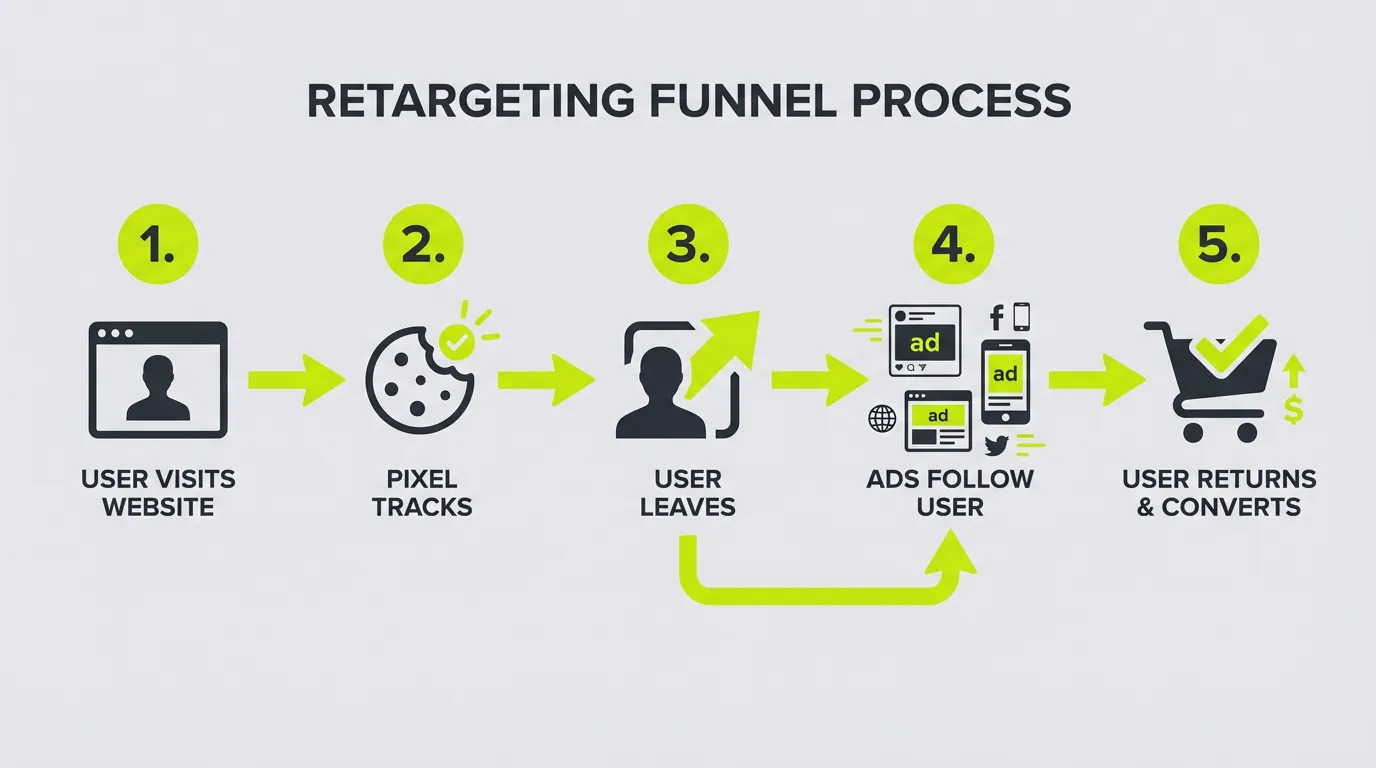 Retargeting Funnel Process